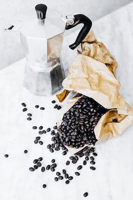 Kopi Luwak Zubereitung Kanne